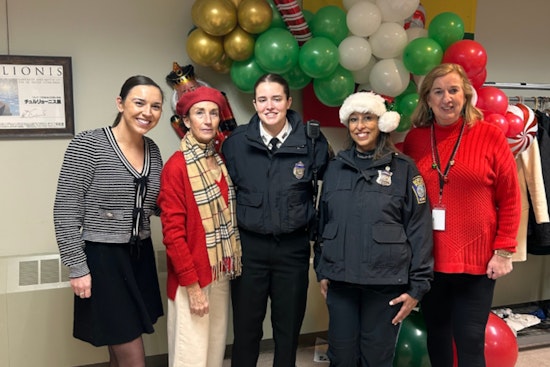 Boston Police Serve Up Cheer at Annual Senior Holiday Lunch in South Boston