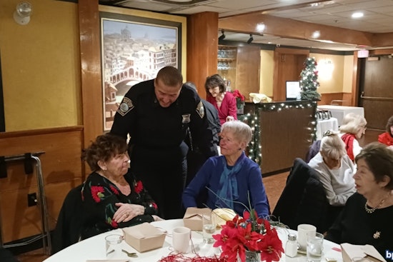 Boston Police Spread Holiday Cheer to Seniors at St. John Chrysostom Celebration