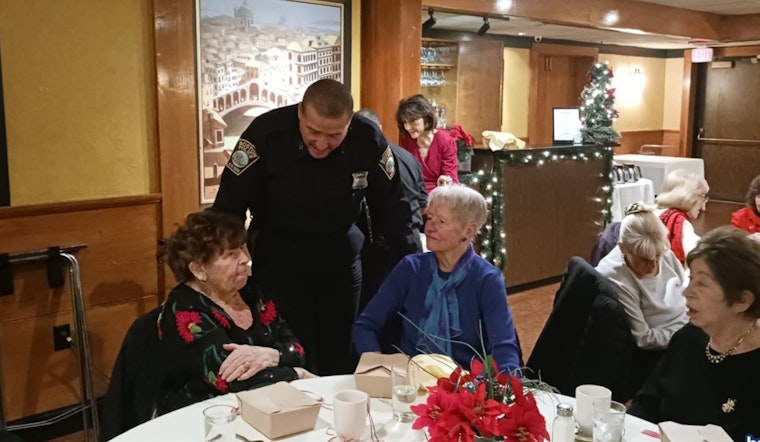 Boston Police Spread Holiday Cheer to Seniors at St. John Chrysostom Celebration
