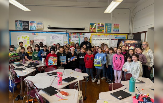 Boston's Lyndon School Students Unite to Brighten Holidays with Toy Donations