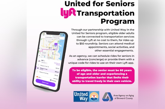 Broward County Seniors Get Free Lyft Rides Through New Empowered Partners Program