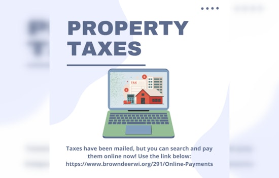 Brown Deer Village Encourages Online Property Tax Payments, Offers Traditional and In-Person Alternatives