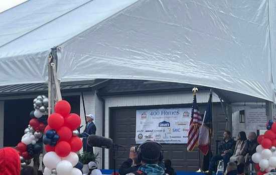 Building Homes For Heroes Celebrates 400th Home Giveaway with Festive Support from Argyle Police and Community