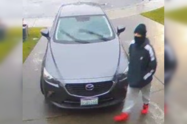 Camas Police Seek Public's Help to Find Suspect After Car Theft and Vehicle Prowlings on Christmas