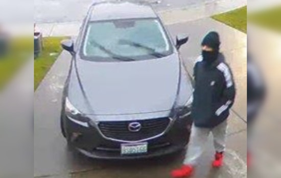 Camas Police Seek Public's Help to Find Suspect After Car Theft and Vehicle Prowlings on Christmas