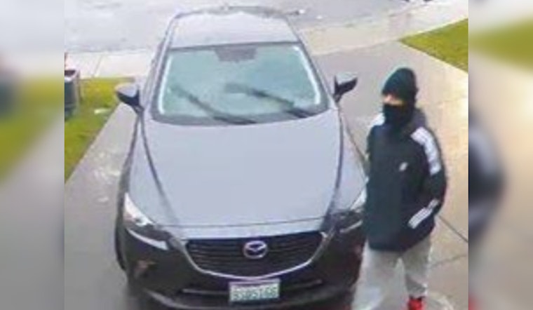 Camas Police Seek Public's Help to Find Suspect After Car Theft and Vehicle Prowlings on Christmas