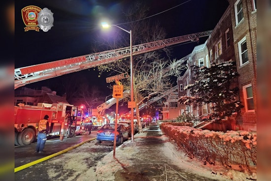 Cambridge Firefighters Perform Heroic Rescue Amid Two-Alarm House Fire on Kirkland Street