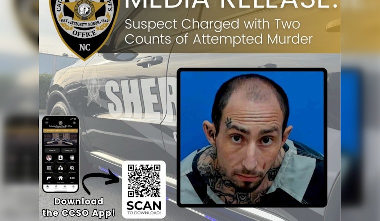 Catawba County Man Charged with Attempted Murder After Christmas Night Violence