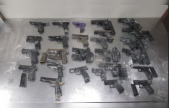 CBP Officers at Hidalgo International Bridge Intercept Large Arms Cache Bound for Mexico