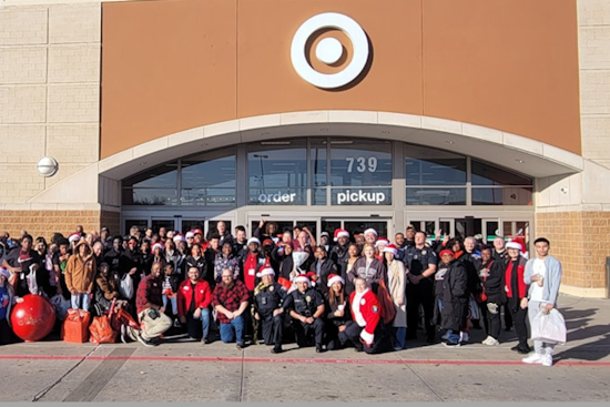 Cedar Hill Police Collaborate with Target to Deliver Holiday Cheer to Over 50 Local Kids