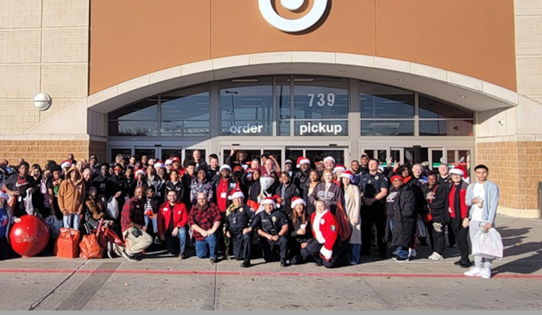 Cedar Hill Police Collaborate with Target to Deliver Holiday Cheer to Over 50 Local Kids
