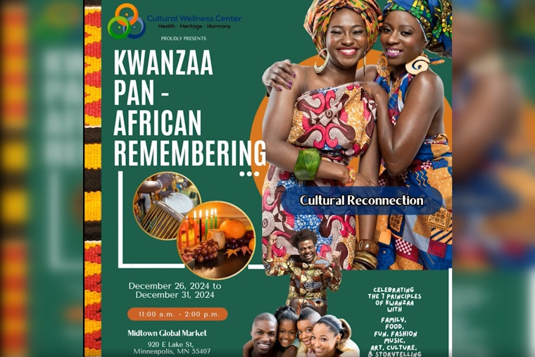 Celebrate Kwanzaa's Spirit of Unity at Midtown Global Market with Cultural Wellness Center