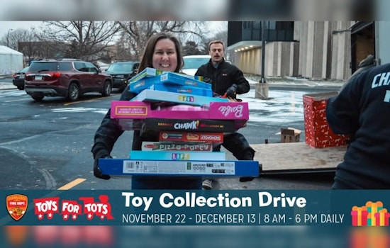 Chanhassen Fire Department Embraces the Season of Giving with Toys for Tots Campaign