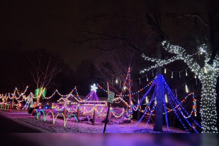 Chanhassen, MN Celebrates Schroeder Family's Dazzling Display as Winner of 2024 Tour of Lights