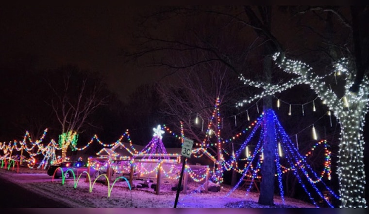 Chanhassen, MN Celebrates Schroeder Family's Dazzling Display as Winner of 2024 Tour of Lights