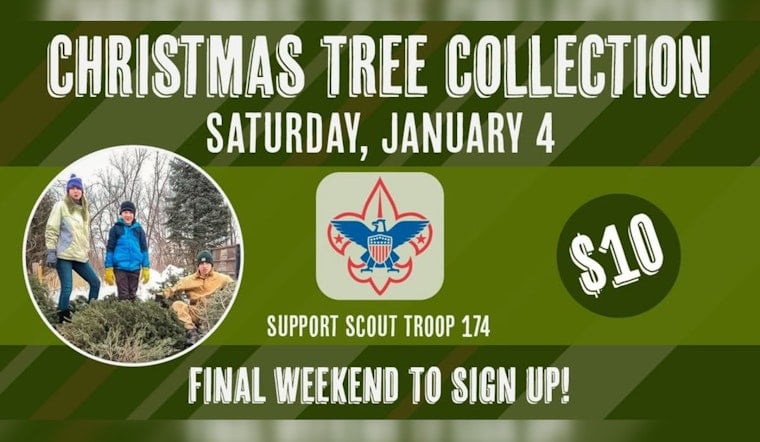 Chanhassen Scouts Offer Eco-Friendly Christmas Tree Pickup Service to Curb Post-Holiday Waste