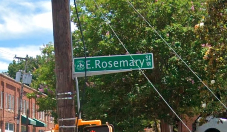 Chapel Hill Announces E. Rosemary Street Closure for Improvement Projects with Detours and Parking Directions