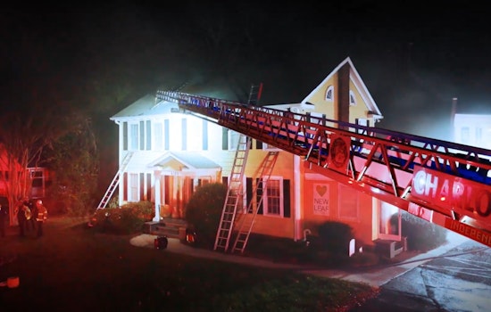 Charlotte Firefighters Douse Two-Alarm Blaze at Monroe Road Commercial Building, No Injuries Reported