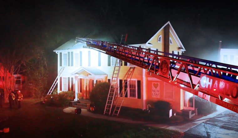 Charlotte Firefighters Douse Two-Alarm Blaze at Monroe Road Commercial Building, No Injuries Reported
