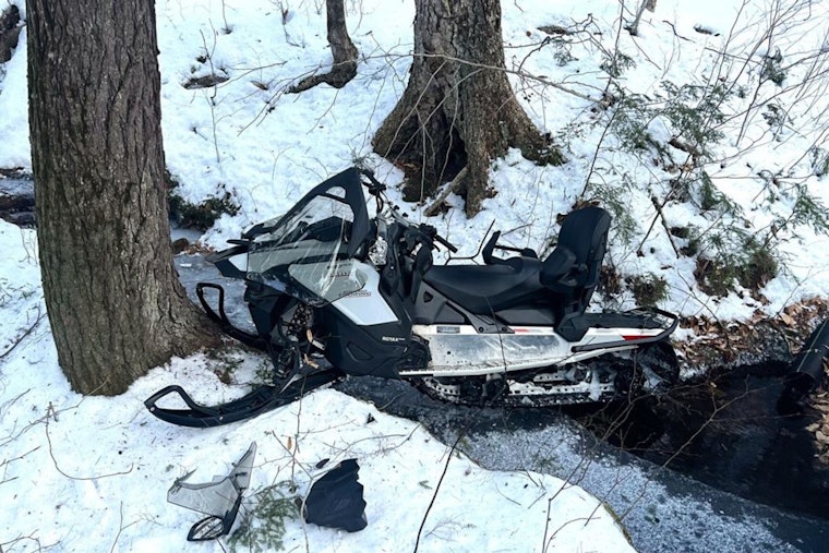 Chestnut Hill Woman Hospitalized with Serious Injuries After Snowmobile Crash in Bartlett