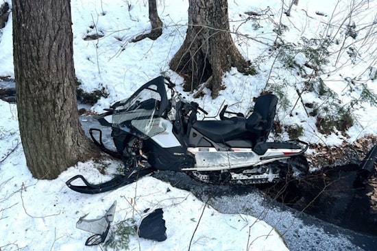 Chestnut Hill Woman Hospitalized with Serious Injuries After Snowmobile Crash in Bartlett