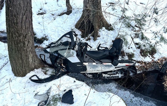 Chestnut Hill Woman Hospitalized with Serious Injuries After Snowmobile Crash in Bartlett
