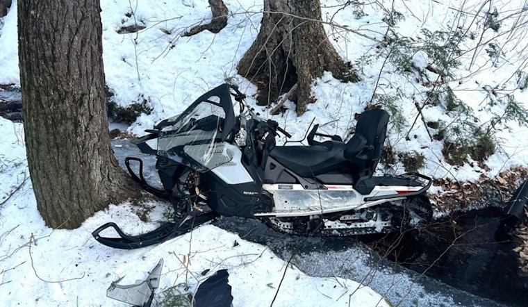 Chestnut Hill Woman Hospitalized with Serious Injuries After Snowmobile Crash in Bartlett