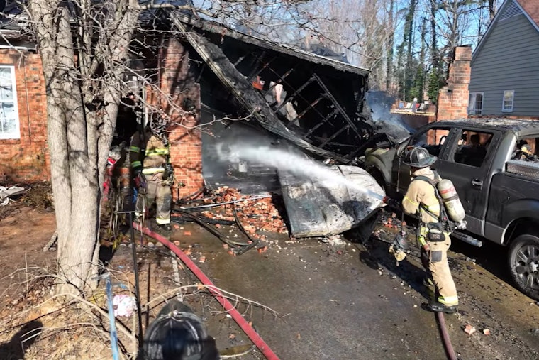 Christmas Eve Blaze Devastates North Charlotte Family Home, No Injuries Reported
