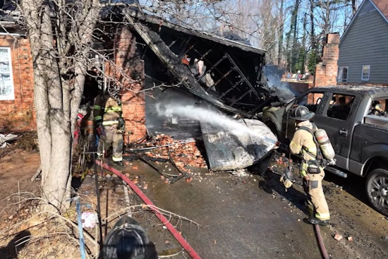 Christmas Eve Blaze Devastates North Charlotte Family Home, No Injuries Reported