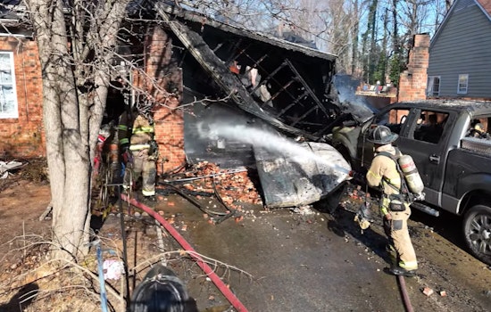 Christmas Eve Blaze Devastates North Charlotte Family Home, No Injuries Reported