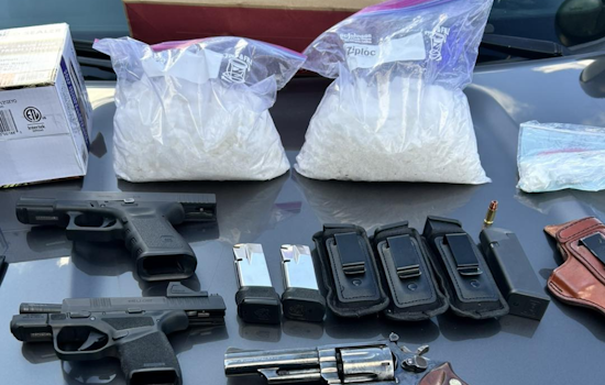 Claiborne County Traffic Stop Leads to Seizure of 5 Pounds of Meth, Arrests of Kentucky Trio on Drug and Firearm Charges