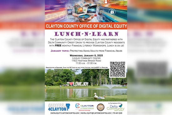 Clayton County and Delta Community Credit Union Team Up to Offer Free Financial Literacy Workshops for Seniors