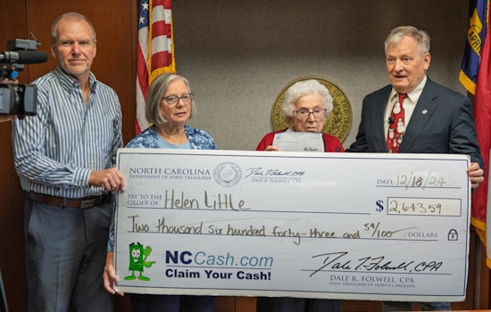 Clayton’s Nonagenarian Humanitarian Helen Little Receives $2,643.59 Boost for Her Mission in Haiti