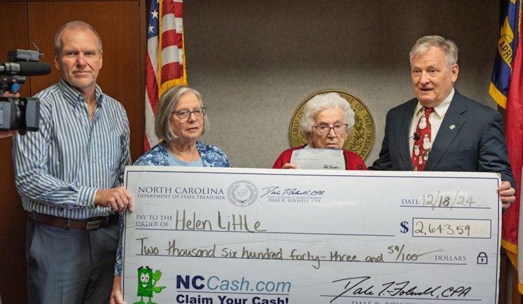 Clayton’s Nonagenarian Humanitarian Helen Little Receives $2,643.59 Boost for Her Mission in Haiti