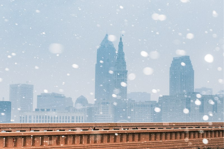 Cleveland Area Faces Wintry Mix and Lake-Effect Snow, Small Craft Advisory on Lake Erie