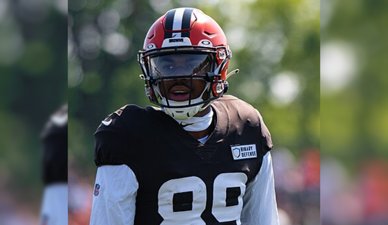 Cleveland Browns' Cedric Tillman Placed on IR, Ending Season Ahead of Baltimore Matchup