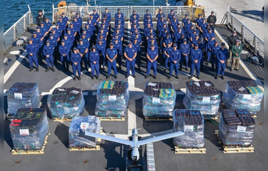 Coast Guard Cutter Hamilton Triumphs: $182.8M Cocaine Mega-Haul Seized at Sea, Suspected Smugglers in Federal Grasp