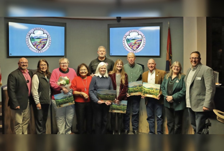 Coconino County Honors Retiring Public Servants for Decades of Service