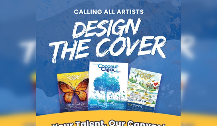 Coconut Creek Calls for Artists to Design Fiscal Year 2026 Budget Cover