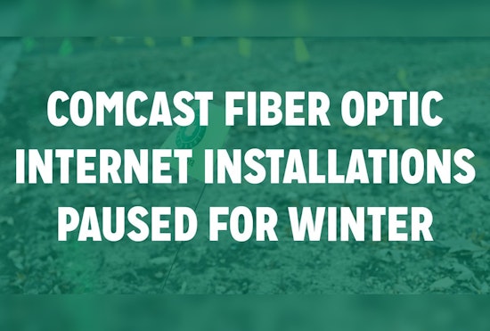 Comcast Halts Fiber-Optic Network Expansion in Chanhassen for Winter Season