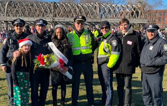 Community Spirit and Festive Cheer, Boston's North End Athletic Association Holiday Parade Unites Police and Public with Helicopter-Riding Santa Claus