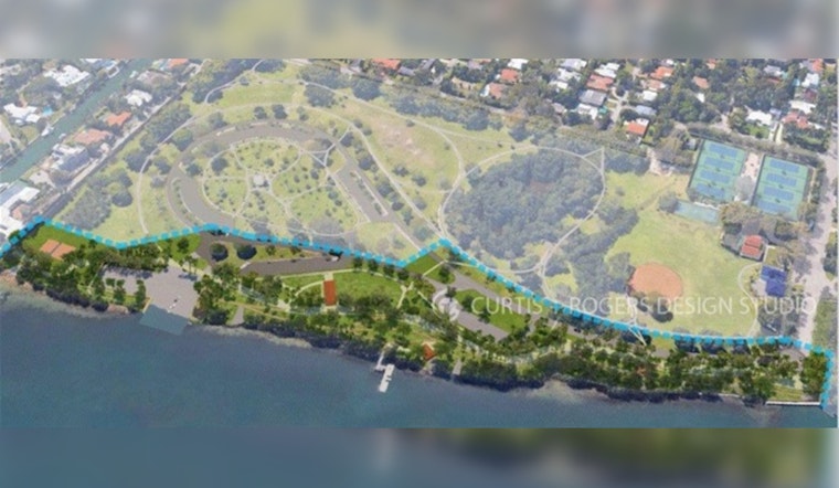 Contention Arises as Miami's Morningside Park Renovation Begins, Protests Clash with Officials Over Baywalk Plans
