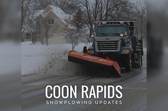 Coon Rapids Gears Up for Comprehensive Snow Removal Operation Starting at 3 A.M. Friday