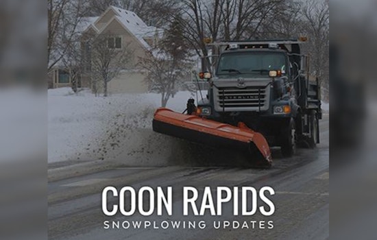 Coon Rapids Gears Up for Comprehensive Snow Removal Operation Starting at 3 A.M. Friday