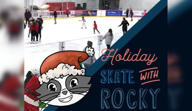 Coon Rapids Ice Center Invites Community to 'Holiday Skate with Rocky' Season Finale