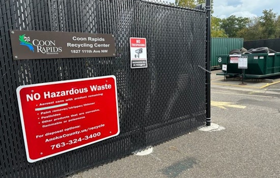 Coon Rapids Recycling Center Announces Holiday Closure, Residents to Hold Recycling Until After Christmas