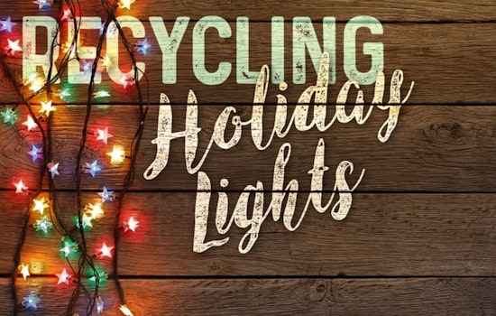 Coon Rapids Recycling Center Encourages Residents to Recycle Old Holiday Lights for Environmentally Friendly Disposal
