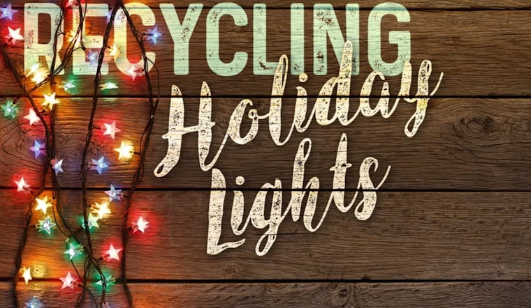 Coon Rapids Recycling Center Encourages Residents to Recycle Old Holiday Lights for Environmentally Friendly Disposal