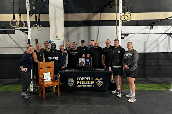 Coppell Police Department Honors Late Officer Johns with CrossFit Tribute and His Favorite Breakfast