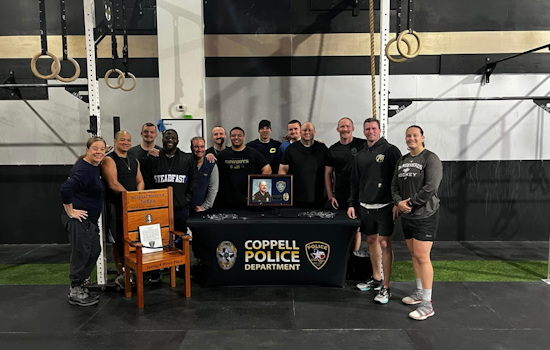Coppell Police Department Honors Late Officer Johns with CrossFit Tribute and His Favorite Breakfast